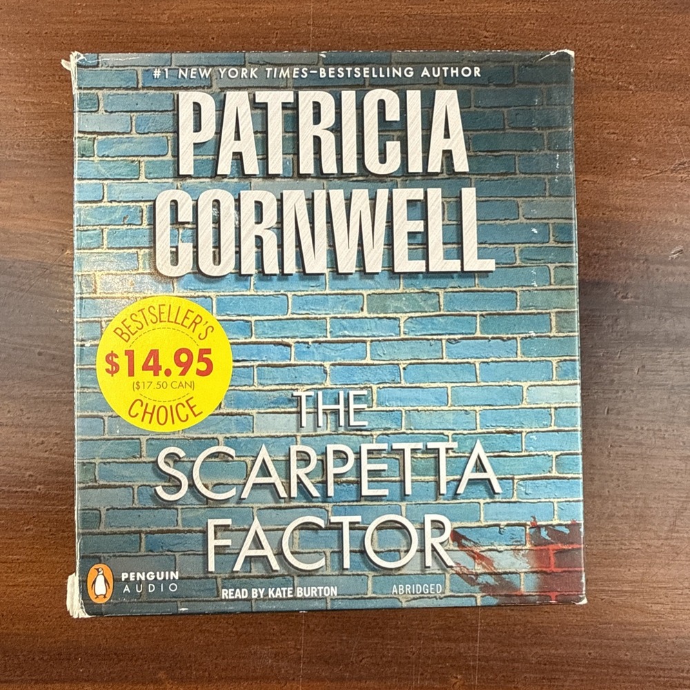 Scarpetta Factor : Scarpetta (Book 17) by Patricia Cornwell (2011, Compact Disc)